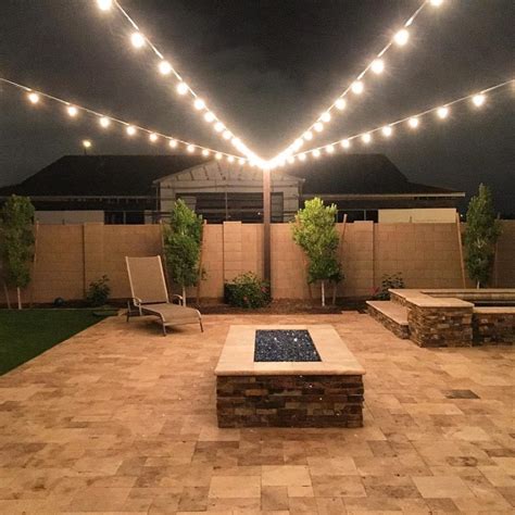 Outdoor String Lighting Ideas For Backyard