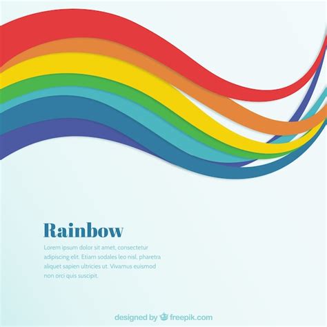 Free Vector | Rainbow background