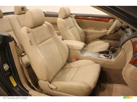 Ivory Interior 2008 Toyota Solara SLE V6 Convertible Photo #41132655 | GTCarLot.com