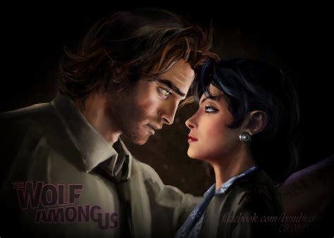 Bigby Wolf and Snow White by Bembiann on DeviantArt