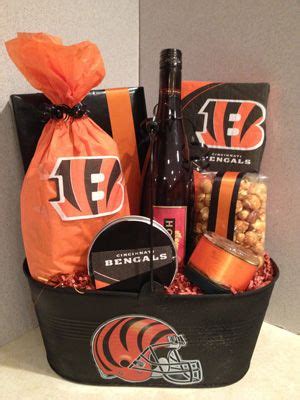 Cincinnati Bengals - NFL Gift Basket | Nfl gifts, Superbowl food appetizers, Bengals