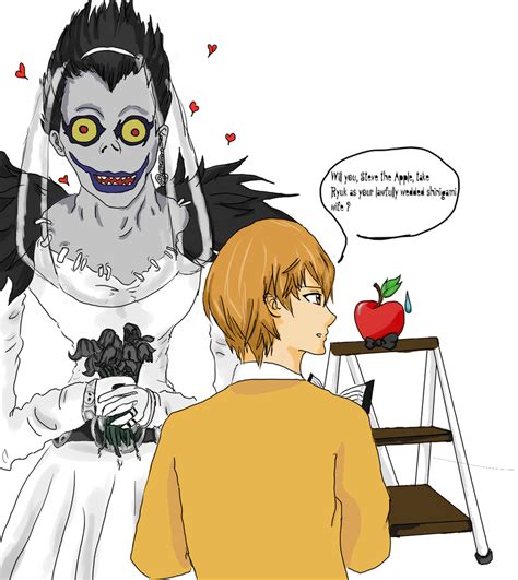 Ryuk x Apple: Wedding Day by zenmaster300 on DeviantArt