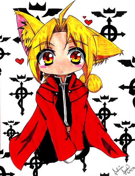 Edward Elric Chibi Kitty by Sabrina-Mckale on DeviantArt