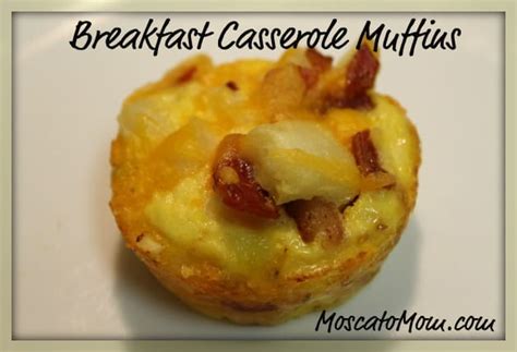 Breakfast Casserole Muffins Recipe - Moscato Mom