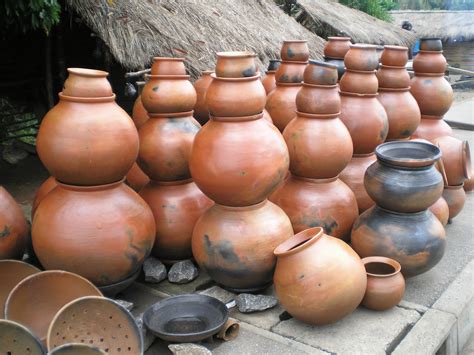 Free photo: African pottery - Africa, Bottles, Clay - Free Download - Jooinn