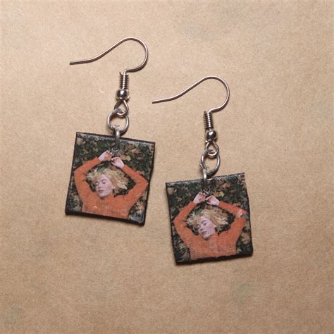 Custom Song/album Cover Earrings - Etsy