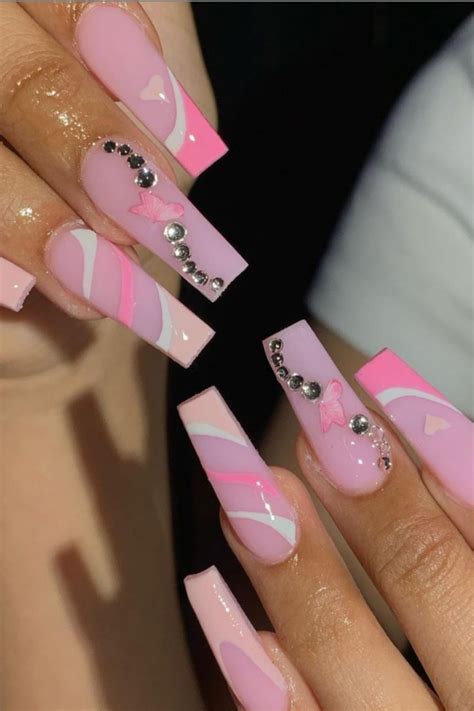 Pink Acrylic Nails 40 Summer Nail Designs To Copy In 2021 | Hot Sex Picture