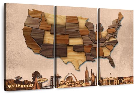 Wood Map Of The Usa Map Wall Art Wood Usa Map Usa Map - vrogue.co