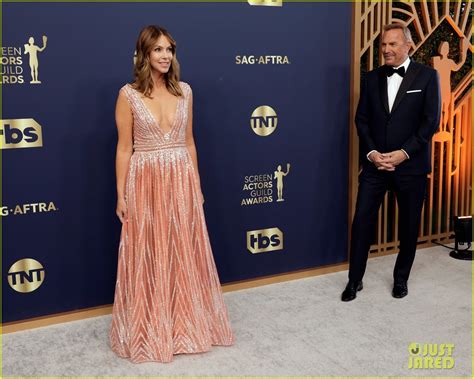 Nominee Kevin Costner & Wife Christine Baumgartner Hit the SAG Awards 2022 Red Carpet: Photo ...