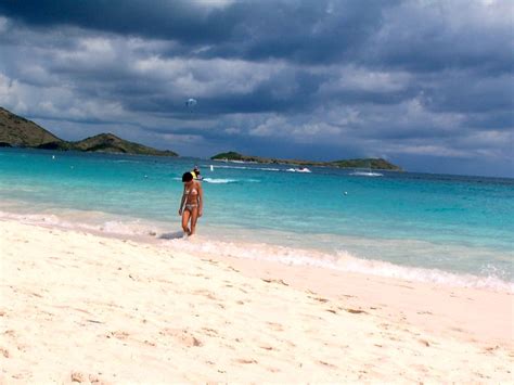 Orient Beach girl, emerging from the waves after her brief… | Flickr - Photo Sharing!