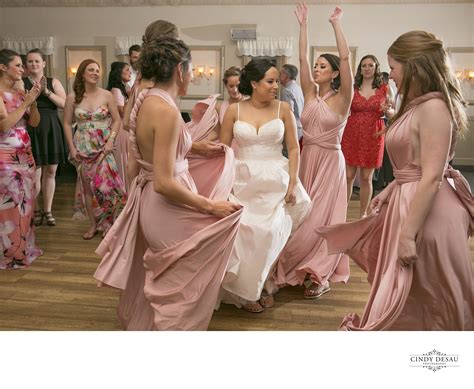 Bridesmaids Dance Around Bride Candid Reception Coverage - Portfolio ...