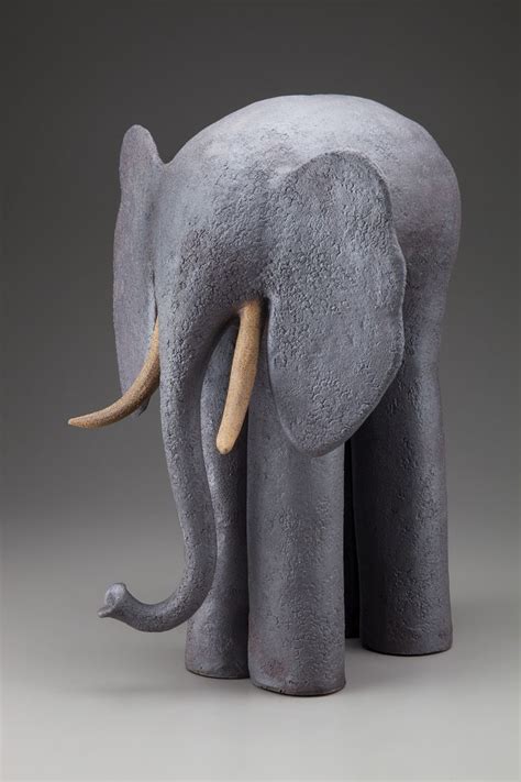 Sharon Stelter | Pottery animals, Elephant pottery, Ceramic animals