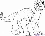 Little Foot Coloring Pages At GetColoringscom  Free Printable sketch template