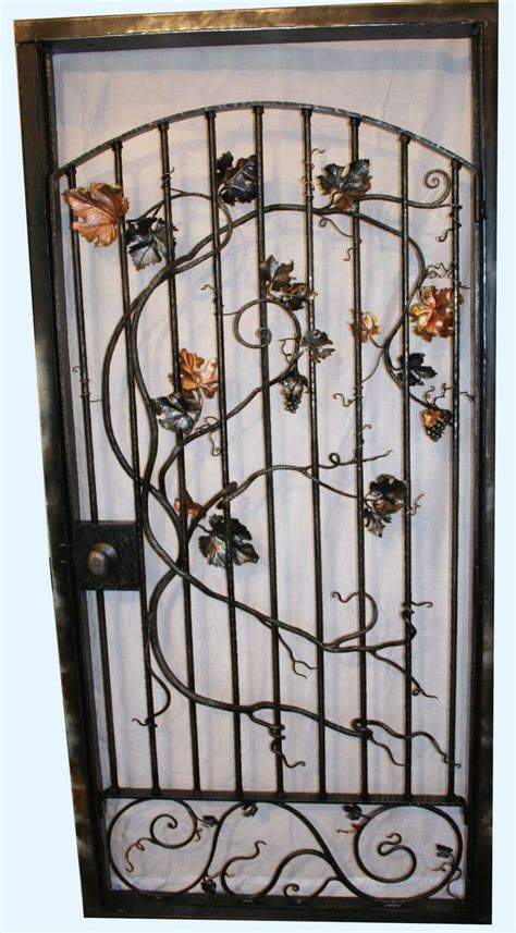 Hand Crafted Iron Gates by Earth Eagle Forge