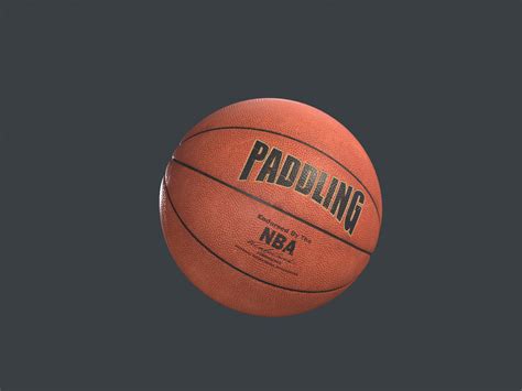 Basketball 3D Model (Free) // RenderCrate - HD 3D Objects