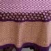 Floral Tablecloth, Indian Tablecloth, Purple Tablecloth, 70 Round Tablecloths, 90 Round ...