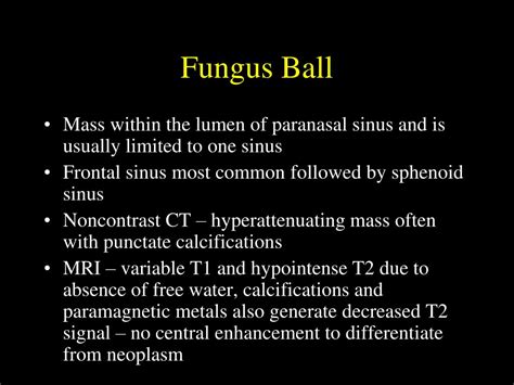 PPT - Fungal Sinusitis: An Overview PowerPoint Presentation, free ...