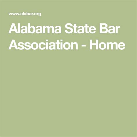 Alabama State Bar Association - Home | Alabama state, Alabama, States