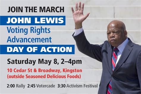 John Lewis Voting Rights Advancement Day of Action - Kingston ...