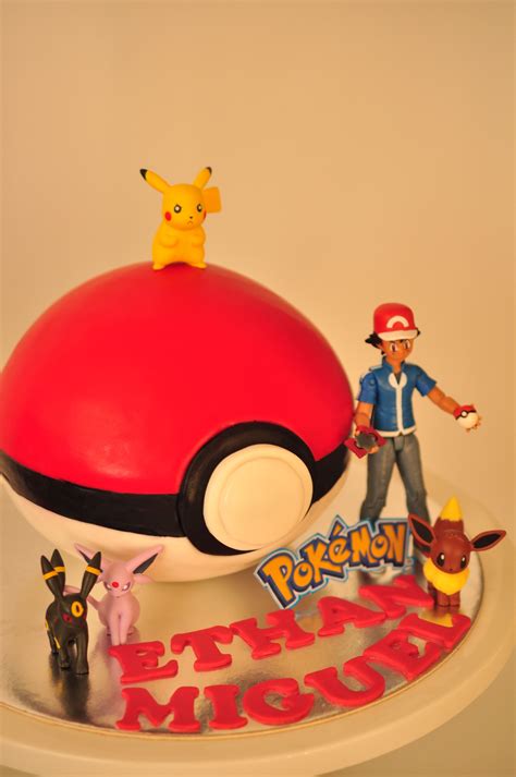 Pokemon Ball Cake | Pokemon ball, Pokemon, Mario characters