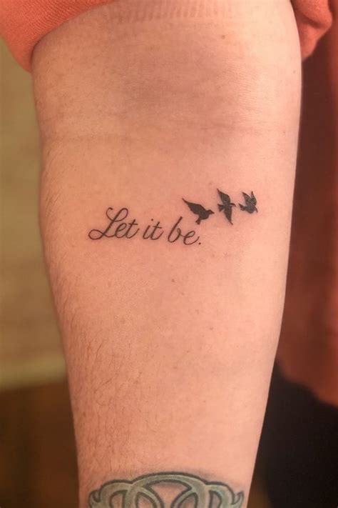 50+ Let it Be Tattoo Ideas In 2021 – Meanings, Designs, And More - Noteworthy Tattoo Letting Go ...