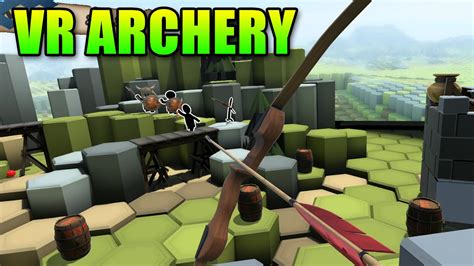 VR Archery Is Awesome! - LevelCap Gets The HTC Vive - YouTube