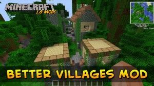 Better Villages Mod 1.16.5-1.15.2->1.12.2 - Download with Forge - EMinecraft.net