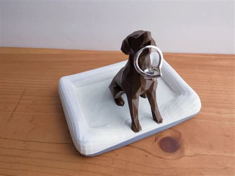 Dog Ring Holder With Dog Bed Ring Dish Unique Ring Holder - Etsy