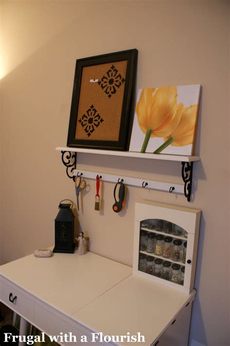 Frugal with a Flourish: Spice Rack to Bead Storage Makeover