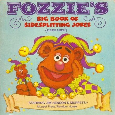 Fozzie Bear jokes | Fozzie bear, Bear jokes, Big book