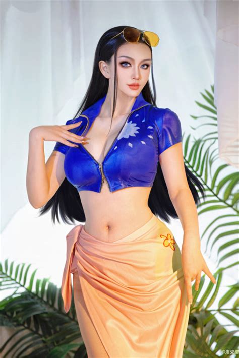 US$ 60.99 - One Piece Nico Robin Cosplay Costume - www.cosplaylight.com