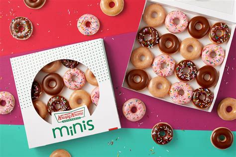 Krispy Kreme Debuts Mini Versions of Its Four Most Popular Doughnuts - Eater