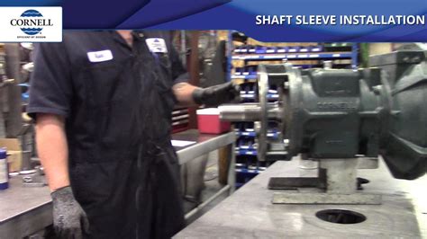 Shaft Sleeve Installation - YouTube