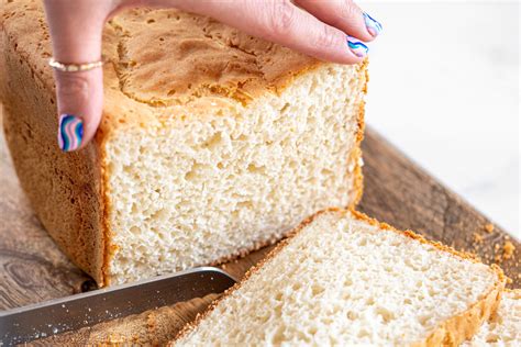 Gluten-free White Breadmaker Loaf Recipe (dairy-free option)