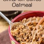 Microwave Oatmeal - Cinnamon Coffee Flavor - Dizzy Busy and Hungry!