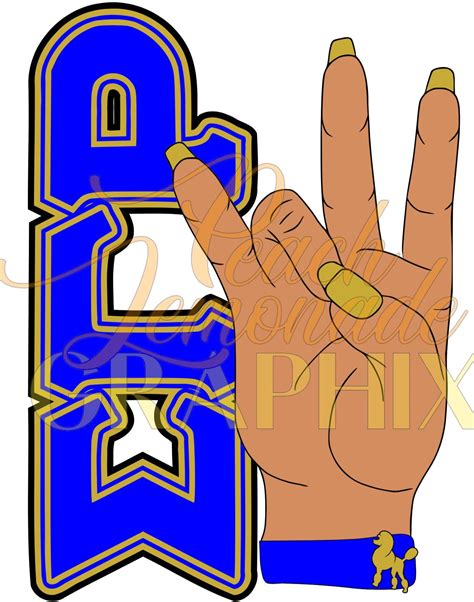 SIGMA GAMMA RHO Hand - Etsy