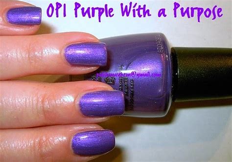 Polish Mayhem: O! A Daily OPI! - OPI Purple With a Purpose