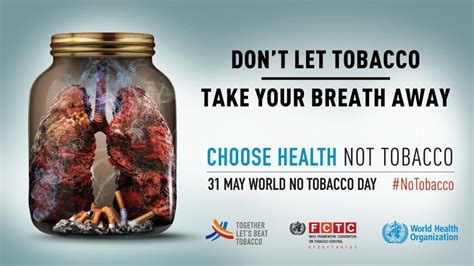 Centro AntiFumo Quit: 31.05.2019 World No Tobacco Day 2018: "Non permettere che il tabacco ti ...
