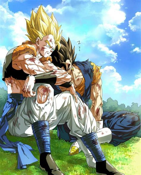 Gogeta & Vegeto By Kim Yura | Anime dragon ball goku, Anime, Dragon ball z