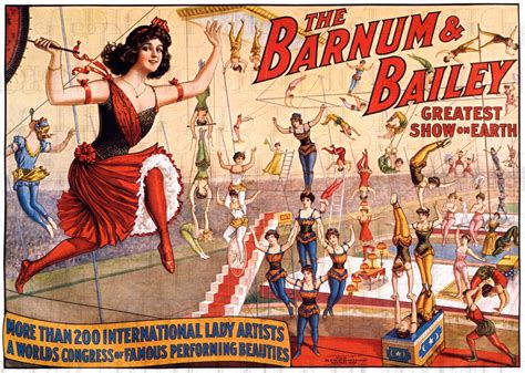 Antique CIRCUS Poster. Vintage Women Circus Artists Illustration. Vintage Circus Digital ...