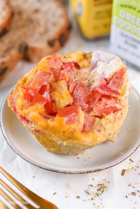 Healthy Keto Microwave Egg Muffin