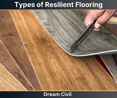 Resilient Flooring : Types of Resilient Flooring - Dream Civil