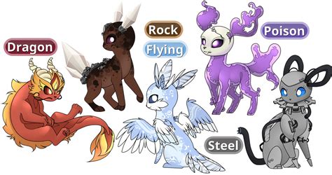 Fake Eeveelutions by ByeMyFriends on DeviantArt