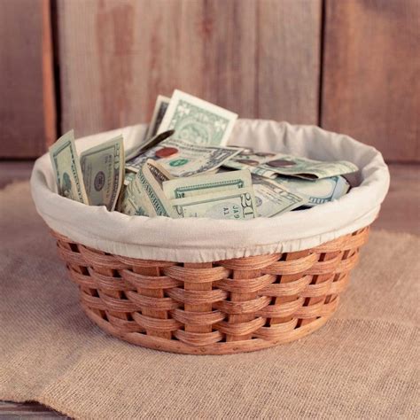 Church Baskets | Amish Wicker Offering & Collection Baskets