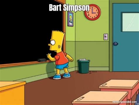 Bart Simpson - Meme Generator