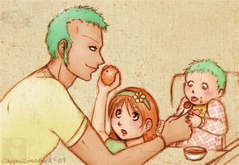 Zoro - Stay-at-home dad 01 by CappuccinoBird on DeviantArt