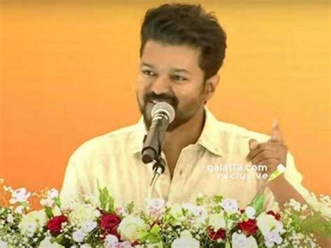 Thalapathy vijay speech in event honouring 10 and 12 students toppers about voting