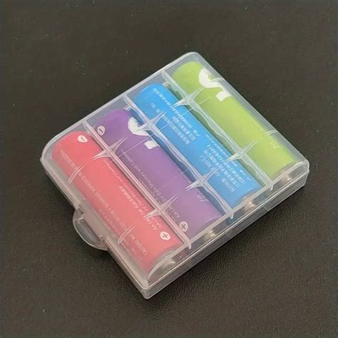 Battery Storage Box Set 5 Colors Aa/aaa Sizes! - Temu Canada