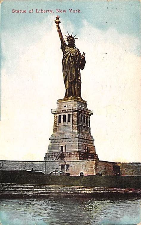 Statue of Liberty New York City, USA Postcard | OldPostcards.com