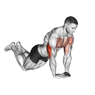 How To: Knee Diamond Push-Up | Muscles Worked And Benefits
